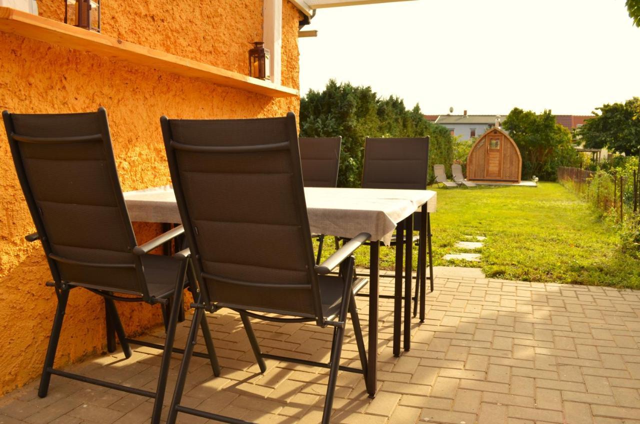 Lehmhaeuschen Mit Sauna Tangermünde Eksteriør billede