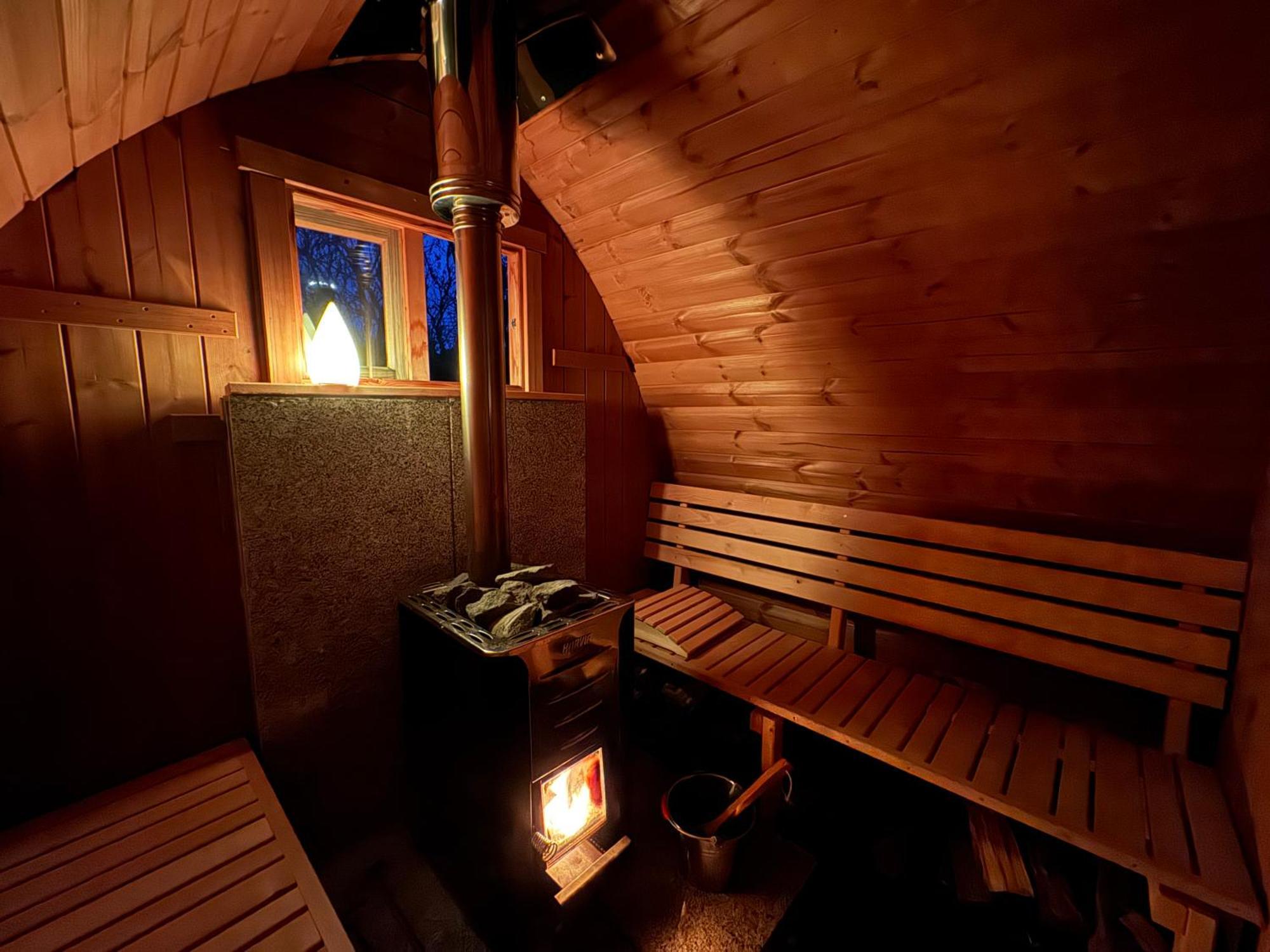 Lehmhaeuschen Mit Sauna Tangermünde Eksteriør billede